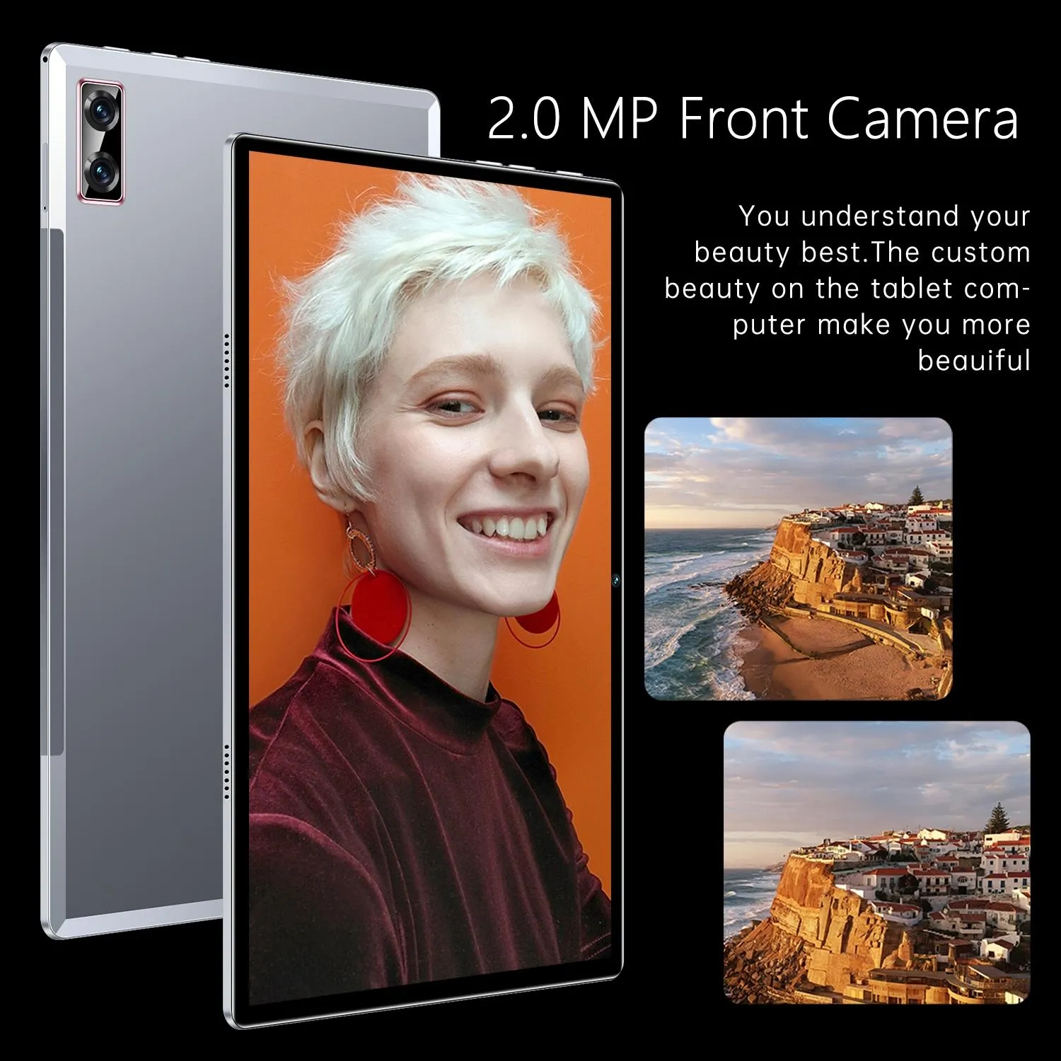 10.1 4g Lte Tablet - 4gb Ram 32gb Storage Android 8.1 Octa Core Dual Sim Wifi Bt Gps