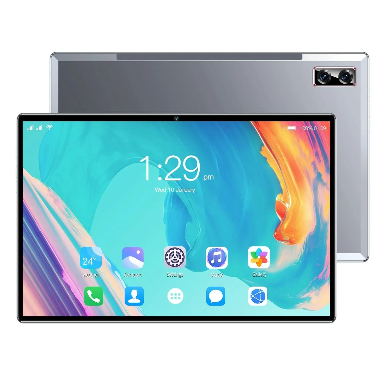 10.1 4g Lte Tablet - 4gb Ram 32gb Storage Android 8.1 Octa Core Dual Sim Wifi Bt Gps