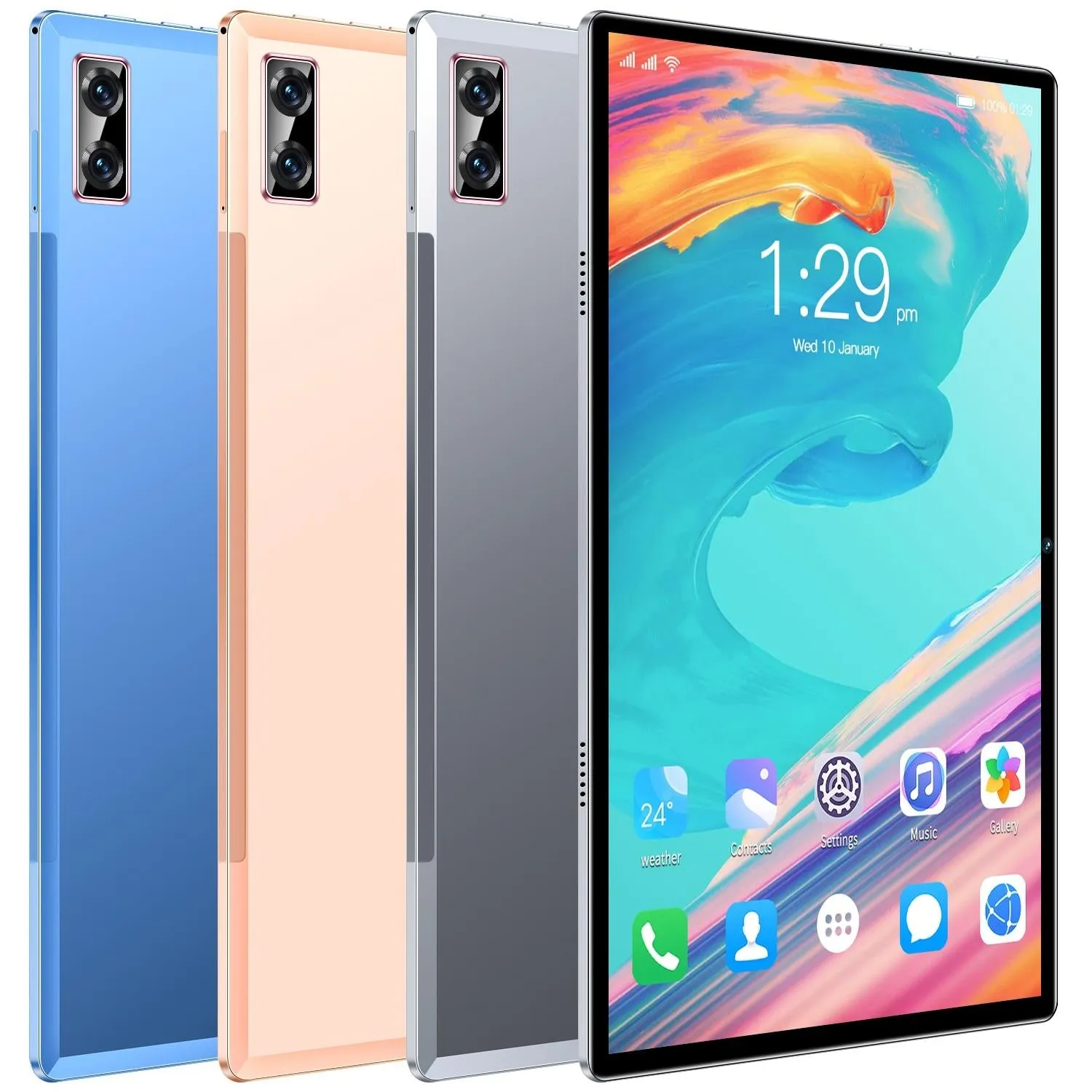 10.1 4g Lte Tablet - 4gb Ram 32gb Storage Android 8.1 Octa Core Dual Sim Wifi Bt Gps