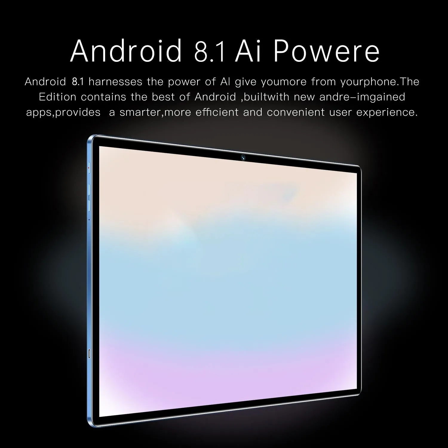 10.1 4g Lte Tablet - 4gb Ram 32gb Storage Android 8.1 Octa Core Dual Sim Wifi Bt Gps