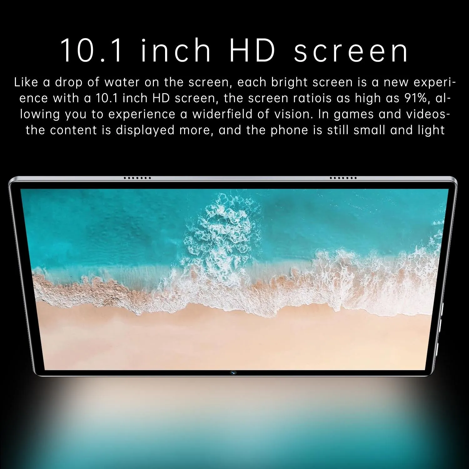 10.1 4g Lte Tablet - 4gb Ram 32gb Storage Android 8.1 Octa Core Dual Sim Wifi Bt Gps