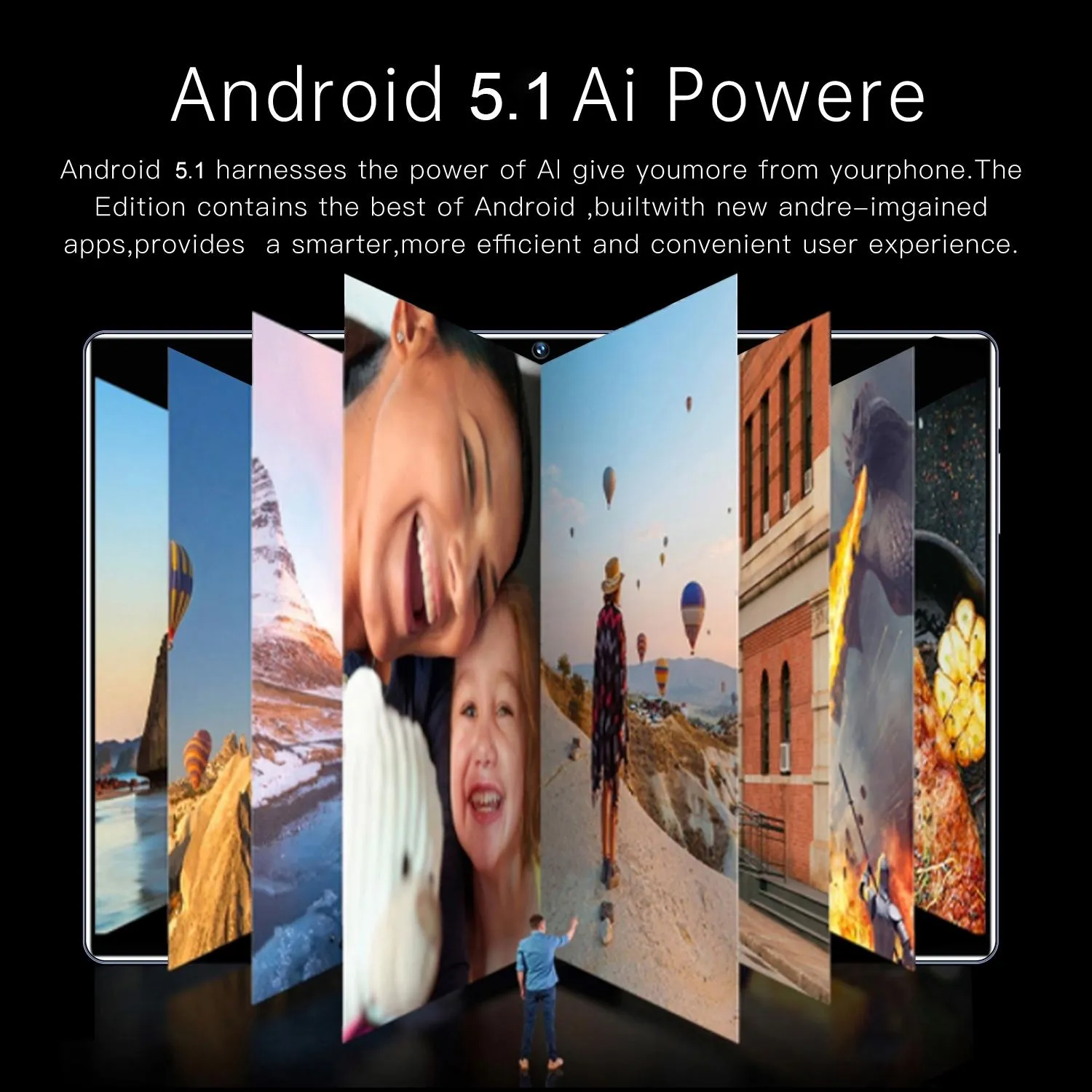 10.1 Octa-core 3g Tablet with 2gb Ram 16gb Storage Android 5.1 Dual Sim Wifi Bt Gps