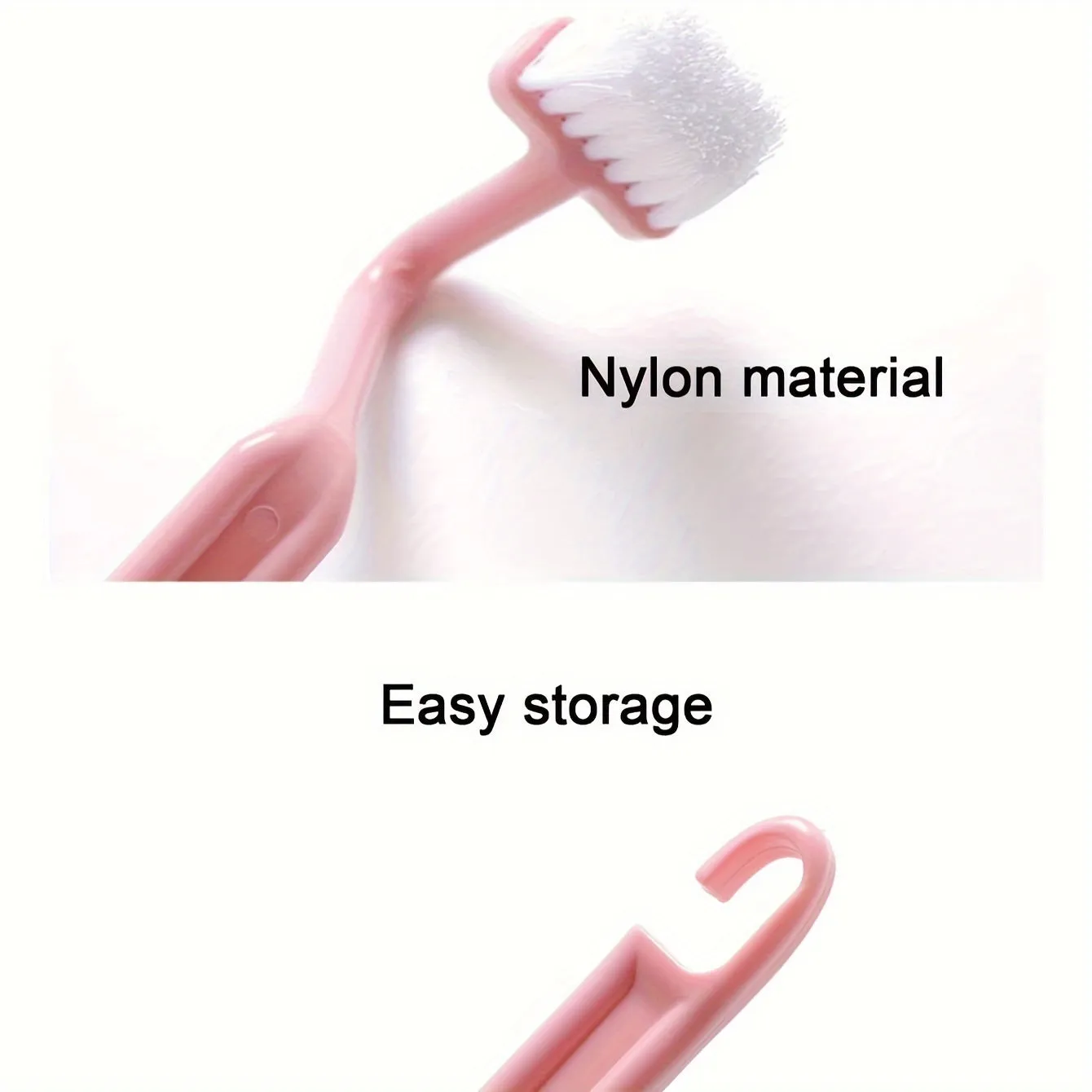 1pc Vshaped Toilet Brush Effective and Versatile Bathroom Cleaning Tool