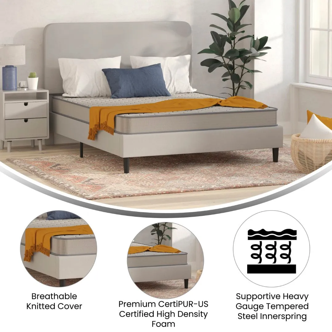 6" Hybrid Queen Mattress in a Box - CertiPUR-US Certified & Coil Support