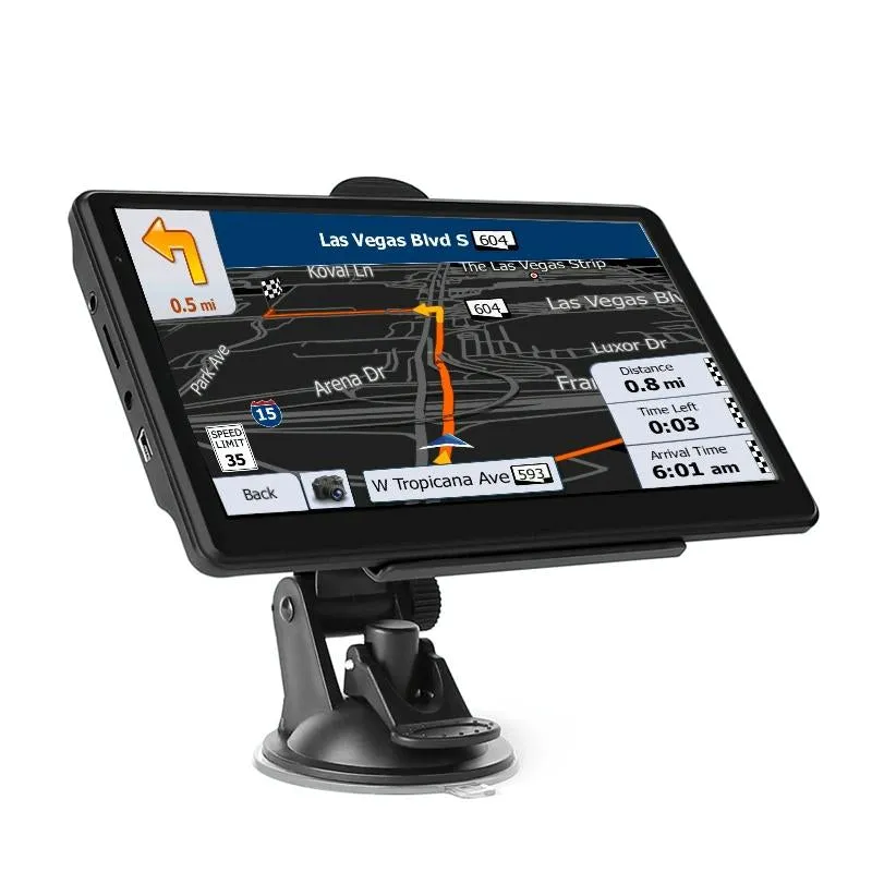 7 Inch Car Gps Navigator 8G   256M Capacitive Screen Bluetooth Reverse Image - Europe Map