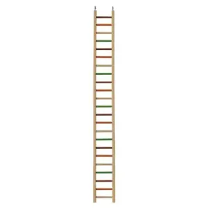 A and E Cages Happy Beaks Wooden Hanging Ladder Bird Toy MD 50in