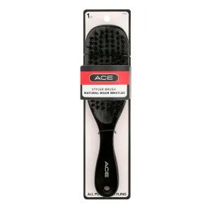 Ace Natural Boar Bristles Styler Brush