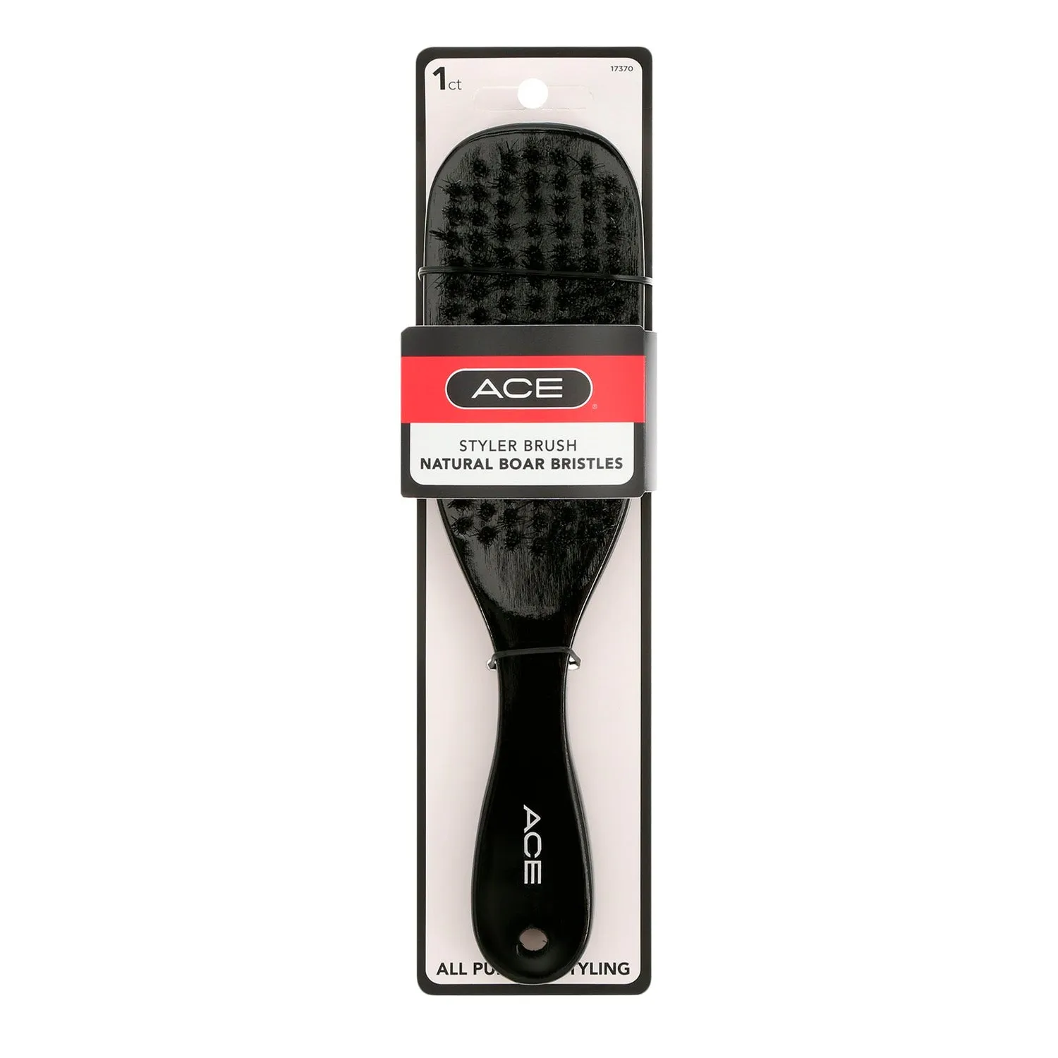 Ace Natural Boar Bristles Styler Brush
