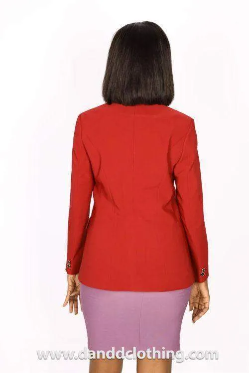 African Red Wolf Office Jacket