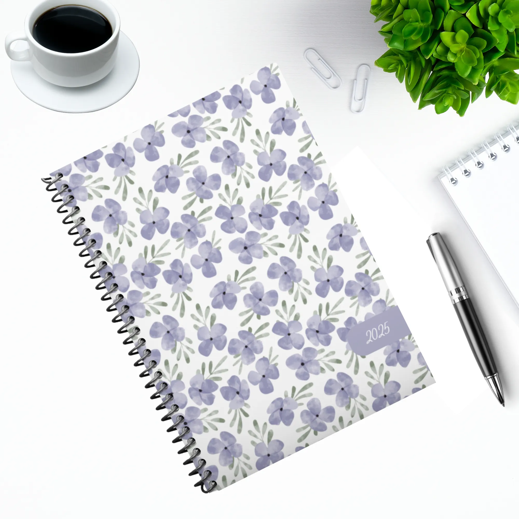 All in One Planner 2025:  Pansies