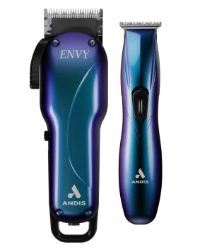 Andis Cordless Envy Li Clipper & Slimline Trimmer Set Galaxy