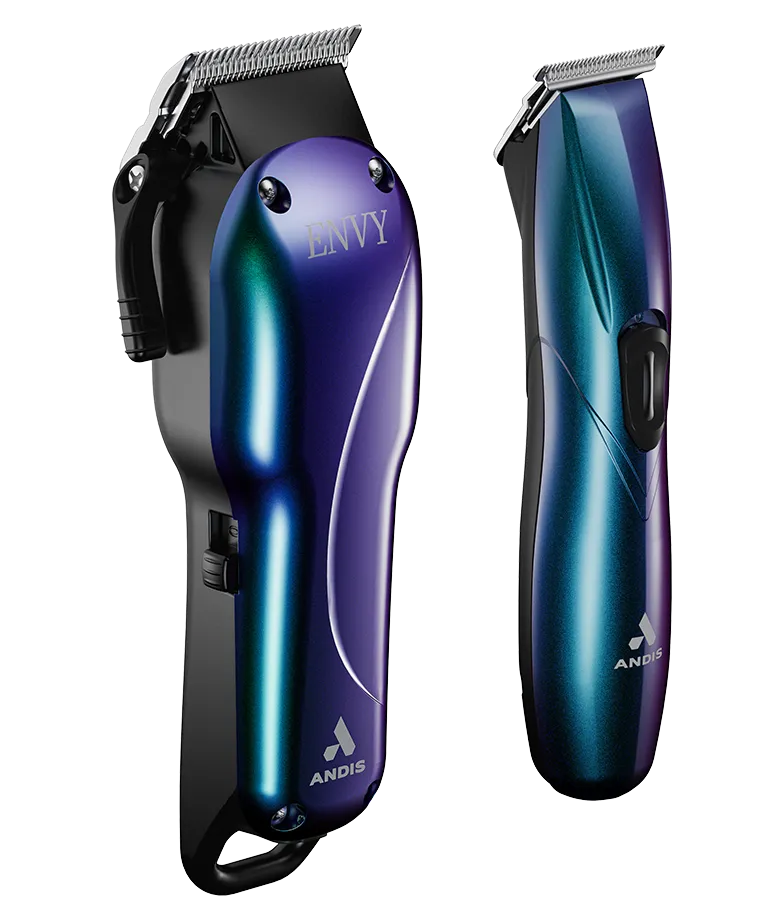 Andis Cordless Envy Li Clipper & Slimline Trimmer Set Galaxy