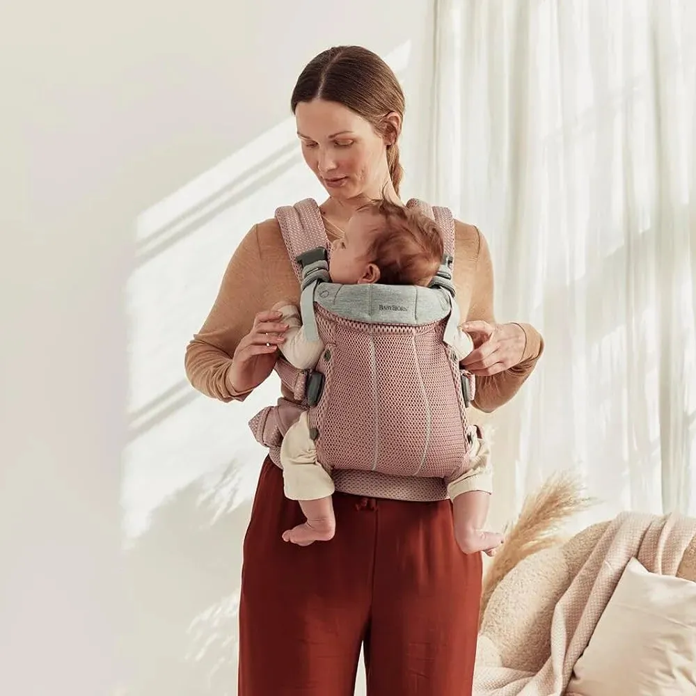 Baby Carrier Harmony, 3D Mesh - Dusty Pink (See Description)