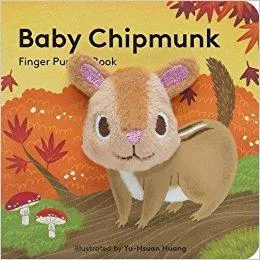 Baby Chipmunk - Finger Puppet Board Book