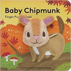 Baby Chipmunk - Finger Puppet Board Book