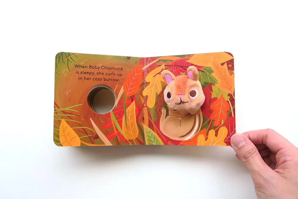 Baby Chipmunk - Finger Puppet Board Book