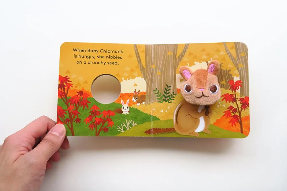 Baby Chipmunk - Finger Puppet Board Book