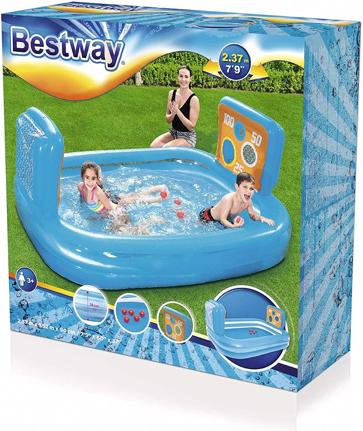 Bestway Pool Skill Shotplay 237X152X94