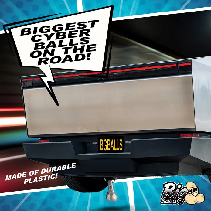 Big Ballers Cyber Nuts Large - Silver