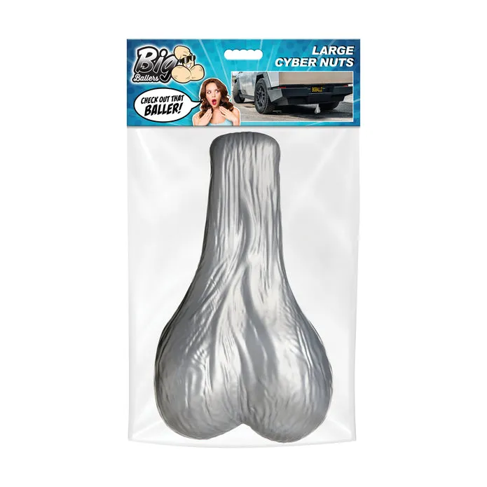 Big Ballers Cyber Nuts Large - Silver