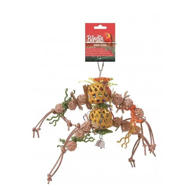 Birdie Bird Toy Foraging Pineapple