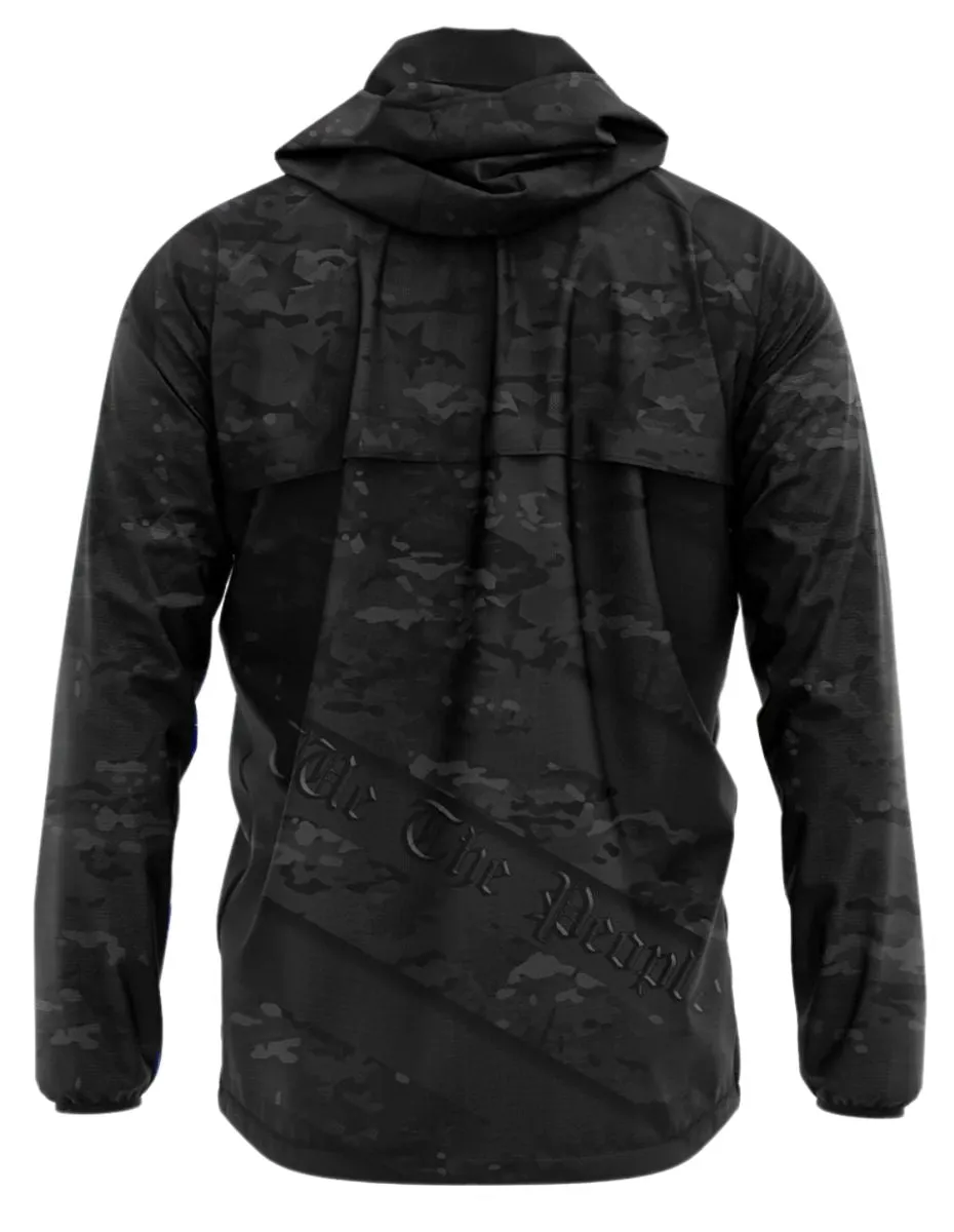 Blackout Camo - Rain Jacket
