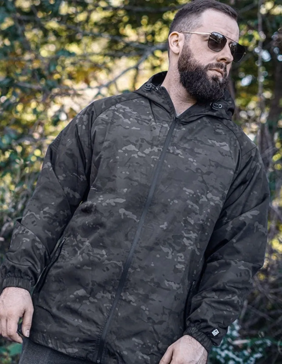 Blackout Camo - Rain Jacket