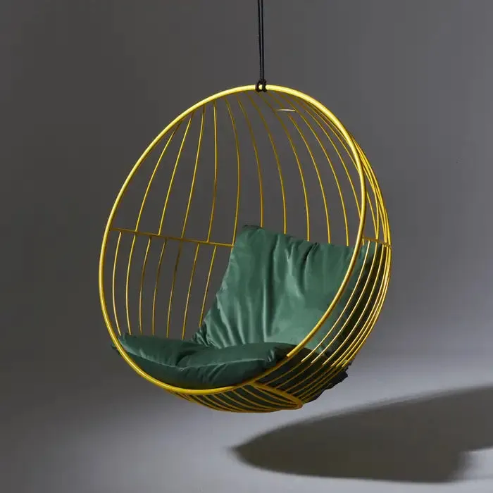 Bubble Outdoor Chair with Grey Cushions