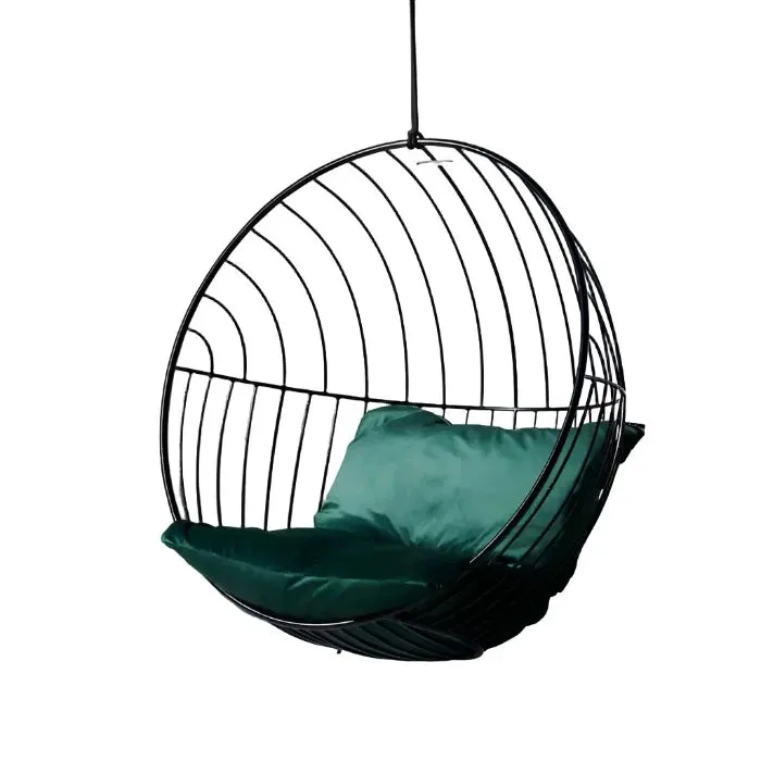 Bubble Outdoor Chair with Grey Cushions