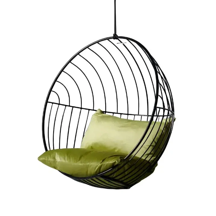 Bubble Outdoor Chair with Grey Cushions