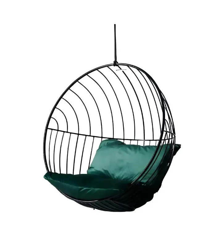 Bubble Outdoor Chair with Grey Cushions