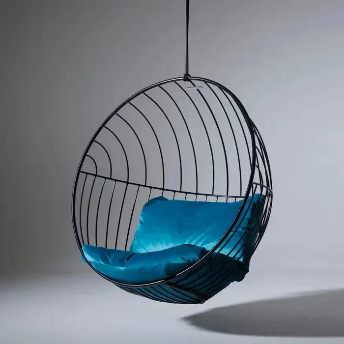 Bubble Outdoor Chair with Grey Cushions