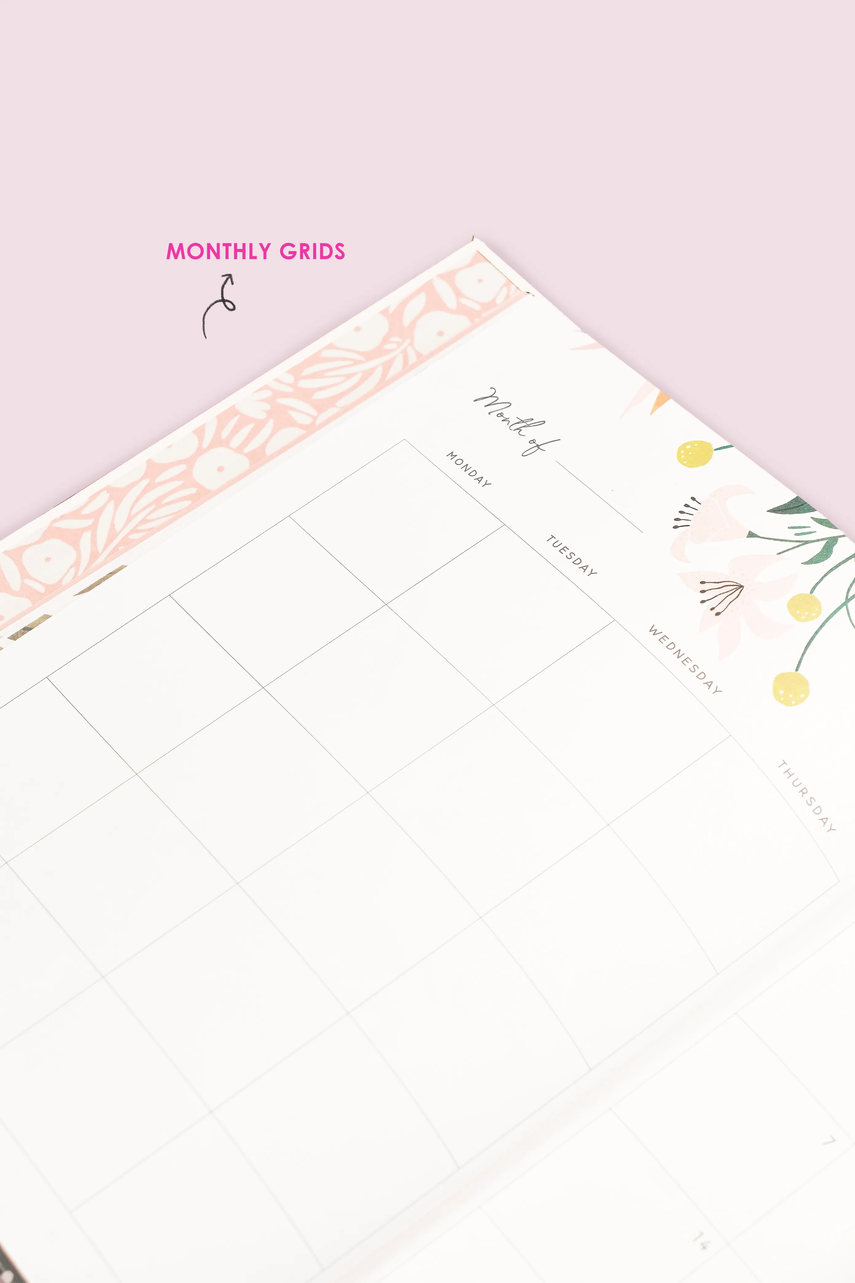 Butterfly Maze Hardbound Undated Planner