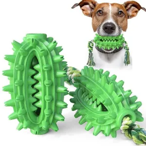 Cactus Shaped Dog Chew Toy With Cotton Rope