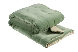 Christy "Jaipur" Throw in Jade Colour