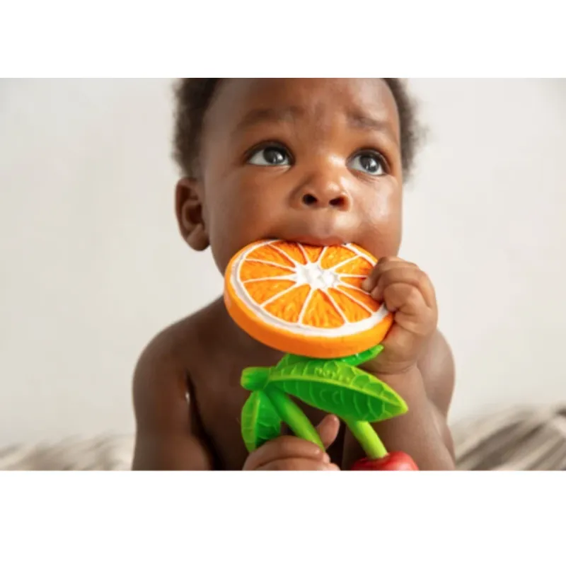 Clementino the Orange Teether by Oli & Carol