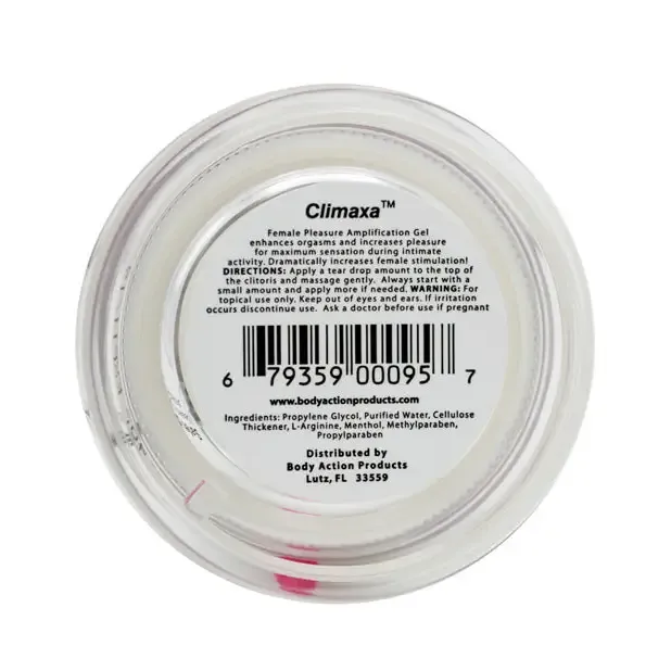 Climaxa Stimulating Gel - .5 Oz Jar