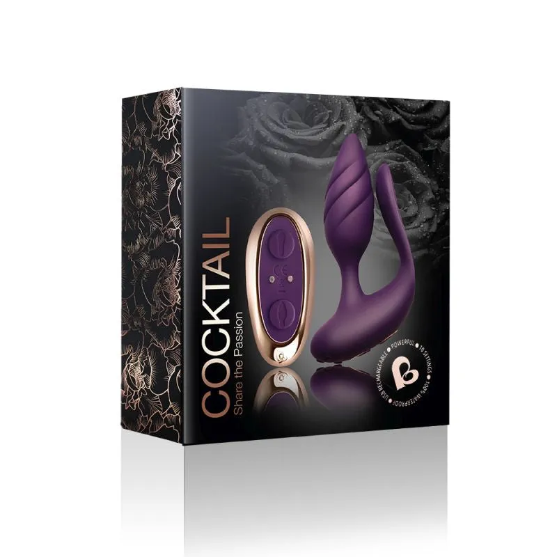 Cocktail Dual Stimulator Burgundy