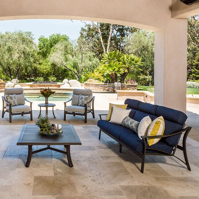 Corsica Cushion Sofa by Tropitone