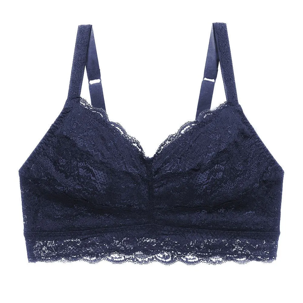 Cosabella Never Say Never Curvy Hook & Eye Bralette Never1316 Black