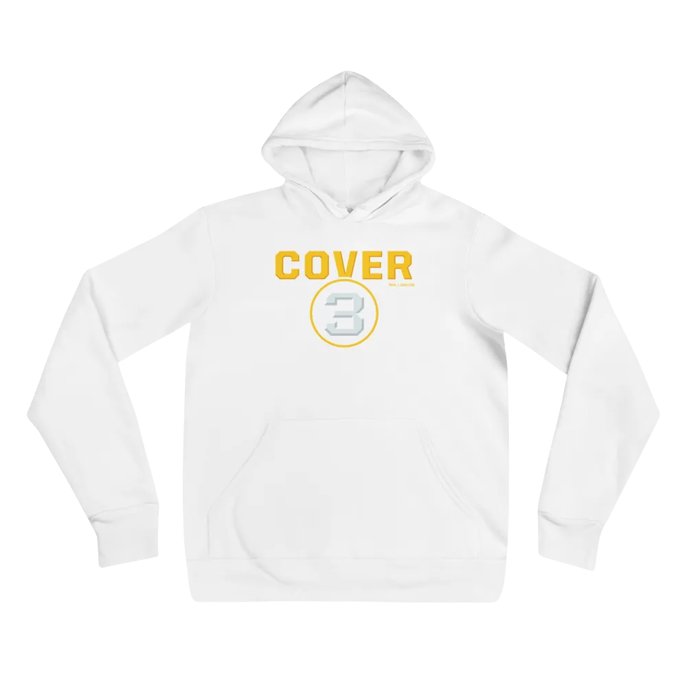 Cover 3 Logo Adult Fleece Hooded Sweatshirt