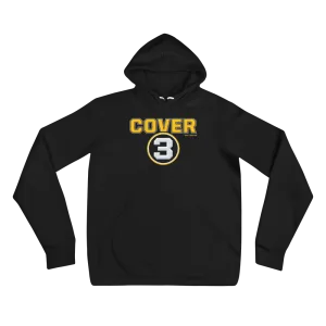 Cover 3 Logo Adult Fleece Hooded Sweatshirt