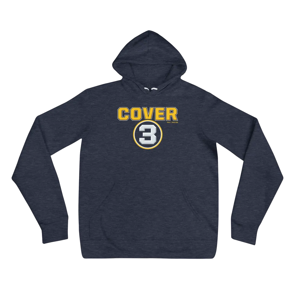 Cover 3 Logo Adult Fleece Hooded Sweatshirt