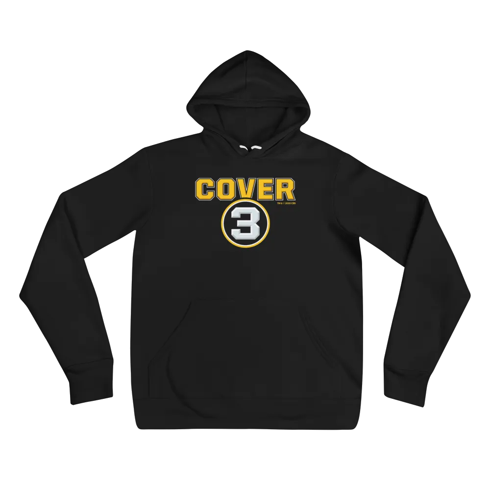 Cover 3 Logo Adult Fleece Hooded Sweatshirt