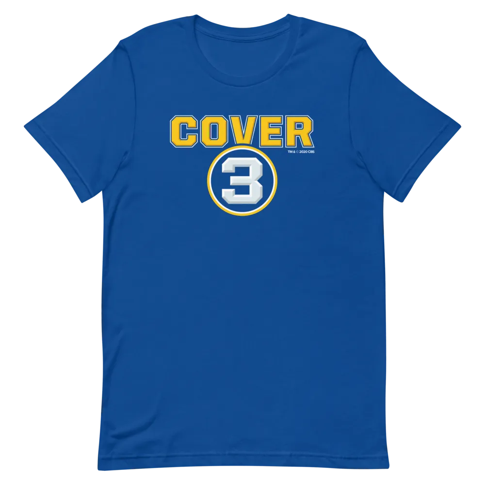 Cover 3 Logo Adult Short Sleeve T-Shirt