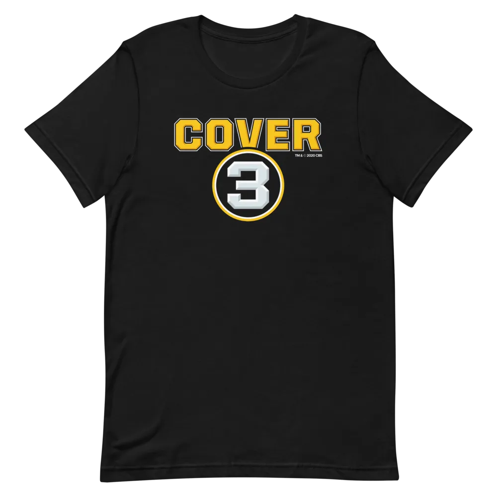 Cover 3 Logo Adult Short Sleeve T-Shirt