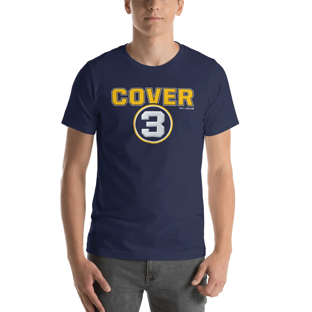 Cover 3 Logo Adult Short Sleeve T-Shirt