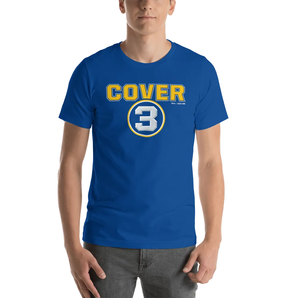 Cover 3 Logo Adult Short Sleeve T-Shirt