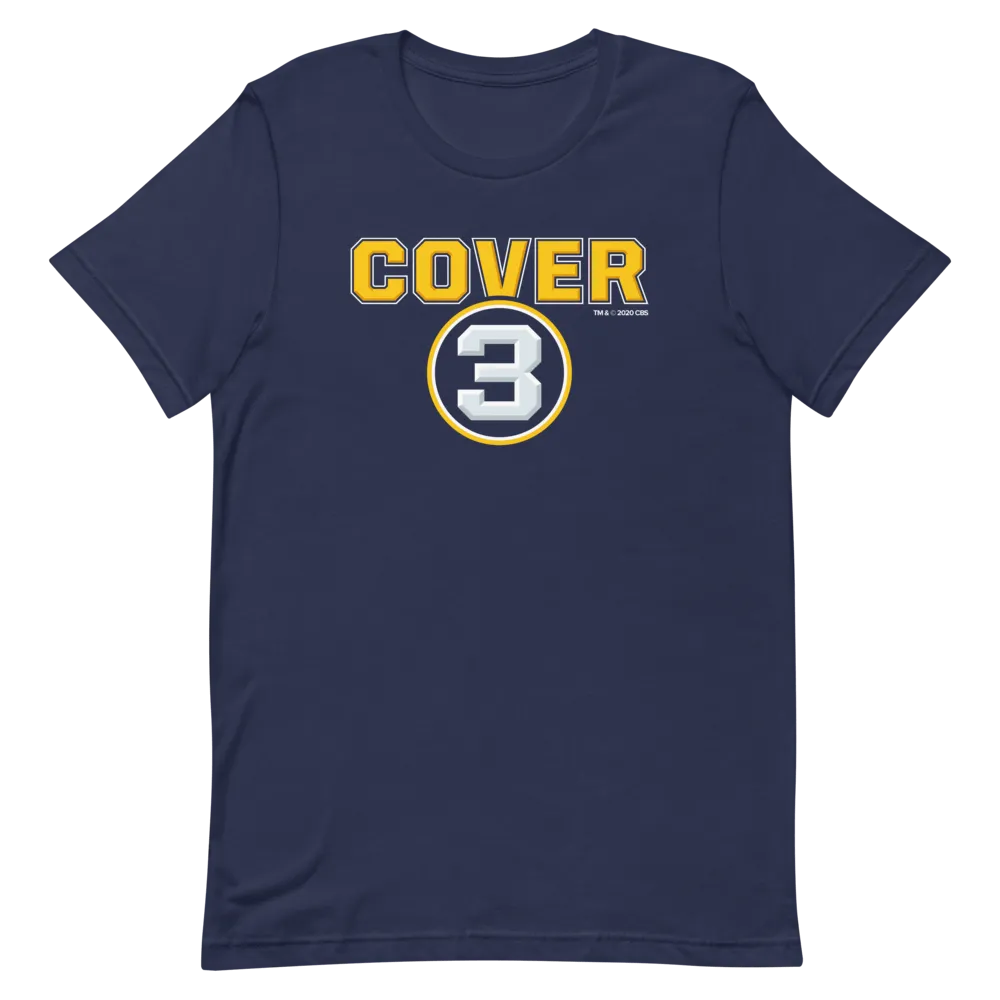 Cover 3 Logo Adult Short Sleeve T-Shirt