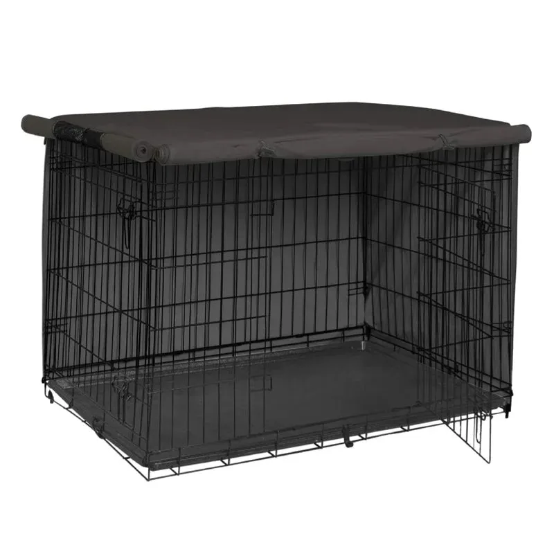 Dog Kennel Cage Pet House Cover Waterproof Dust-proof Durable Oxford Foldable Washable Small Medium Large Outdoor Pet Supplies